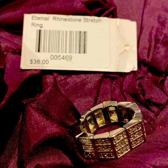 Traci Lynn Ring Silver CZ - Picture 2 of 4